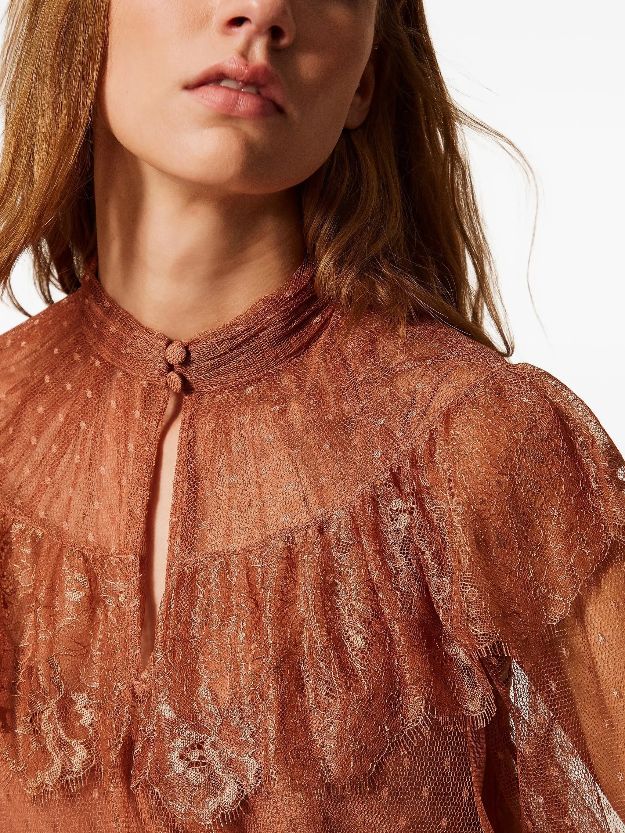 BLUSA TWINSET TULLE
