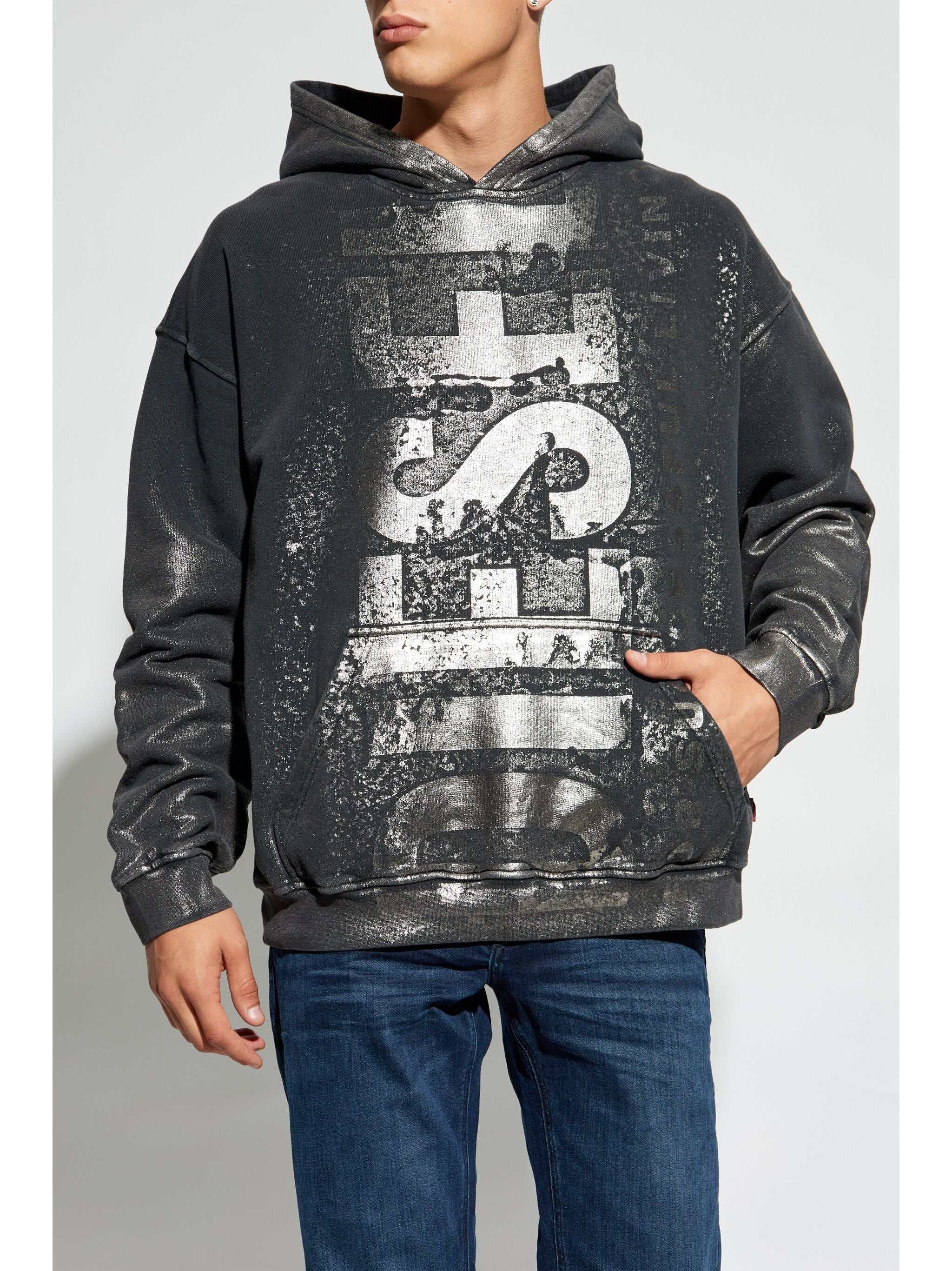 DIESEL S-BOXT-HOOD-Q6 HOODIE