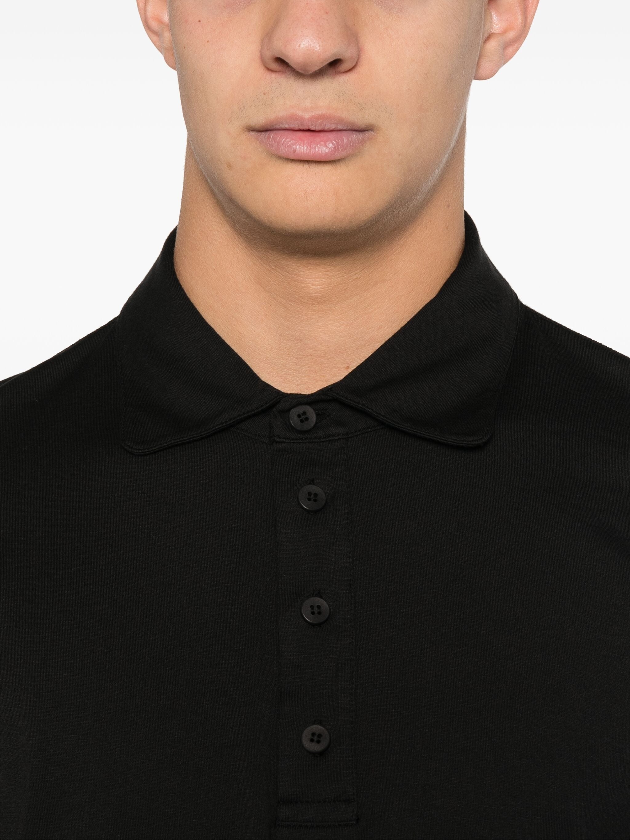 TRANSIT COTTON JERSEY POLO SHIRT