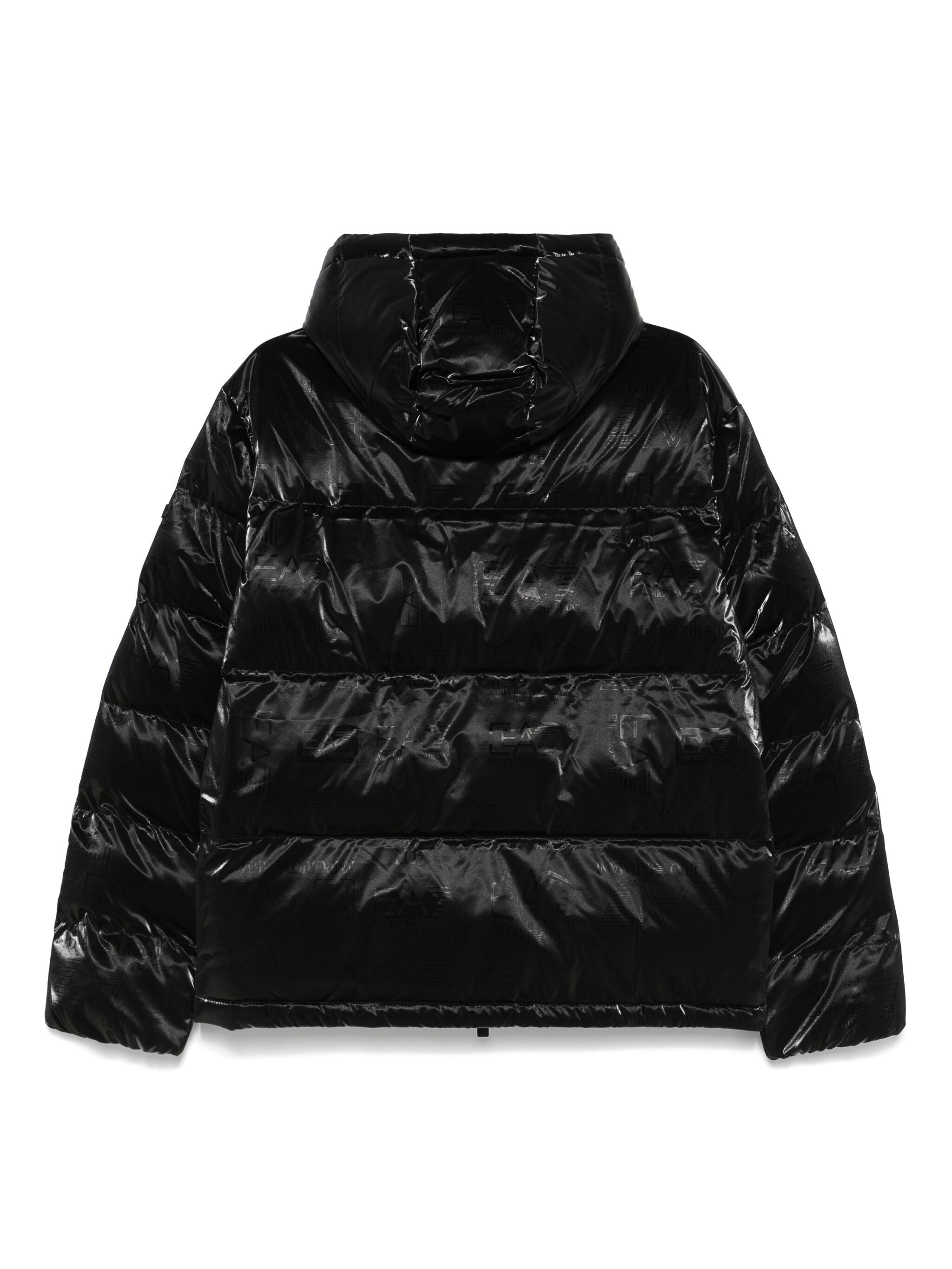 EA7 LOGO-PRINT JACKET