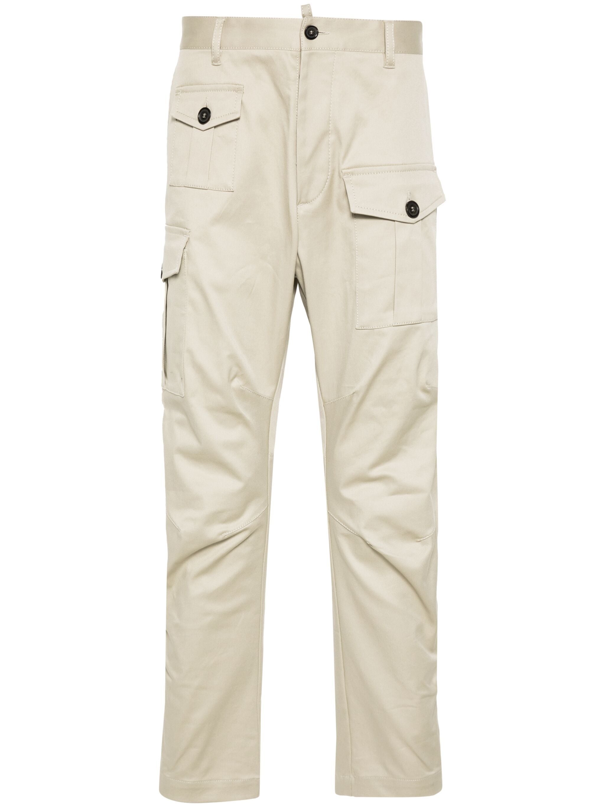 DSQUARED2 LOGO-PLAQUE CARGO PANTS