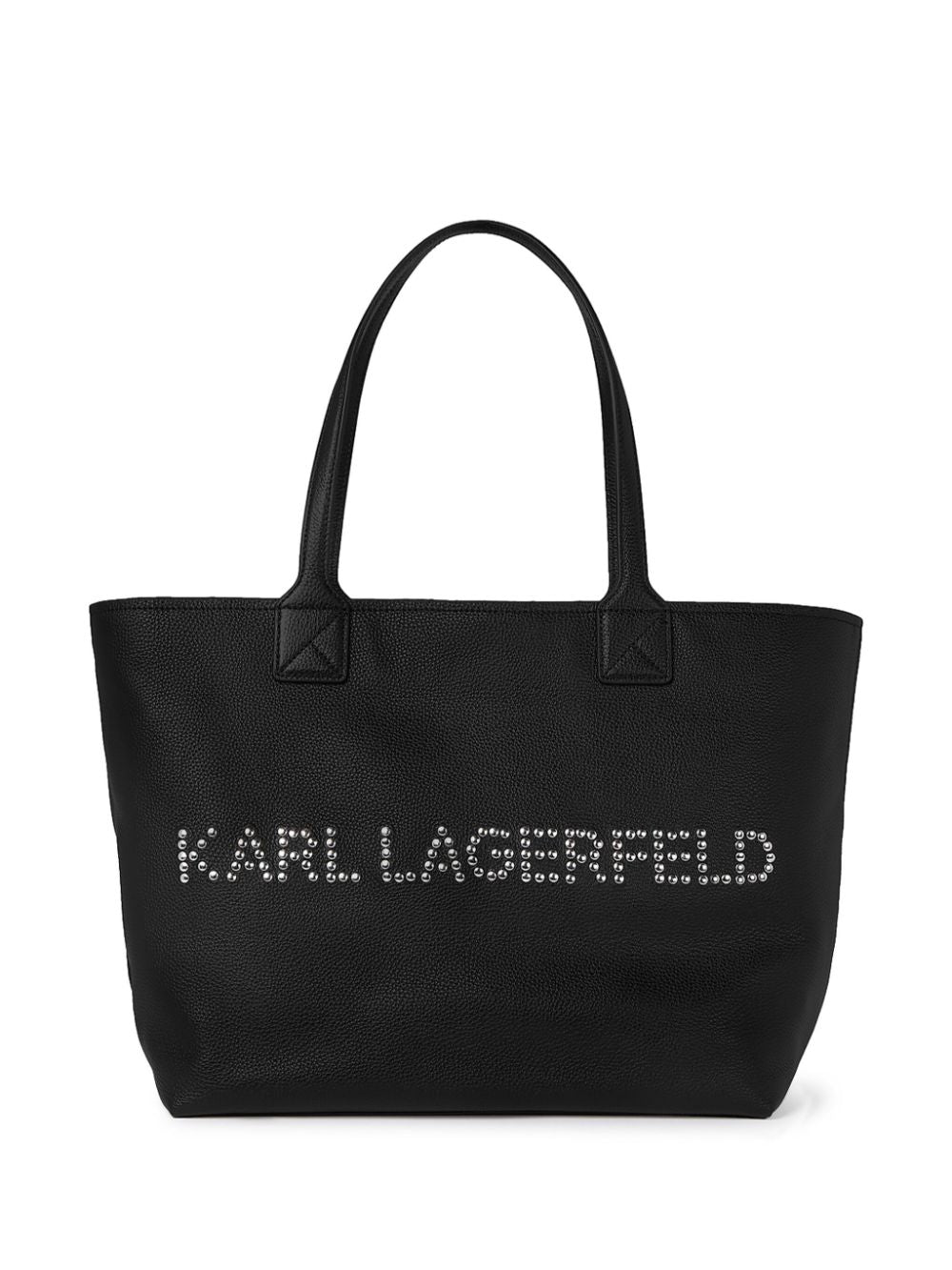 KARL LAGERFELD K/MARCHÉ LEATHER TOTE BAG