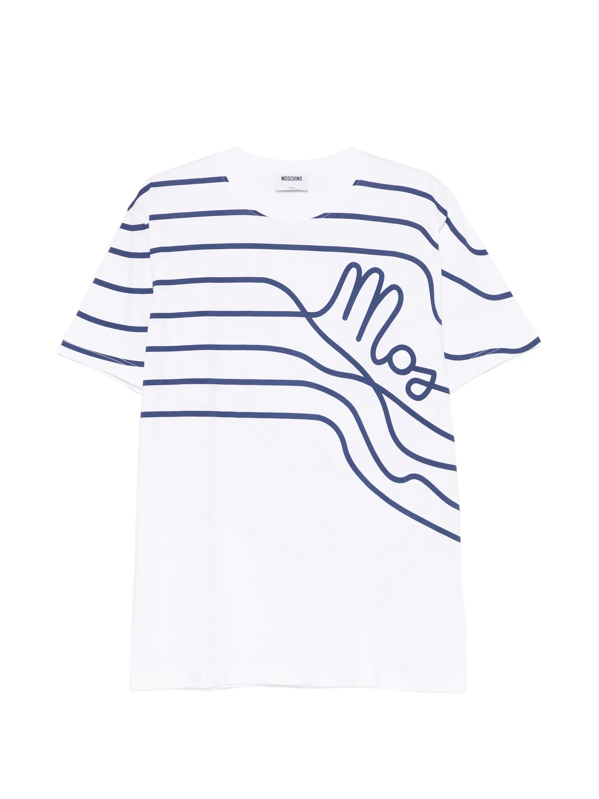 CAMISETA MOSCHINO ESTAMPADA