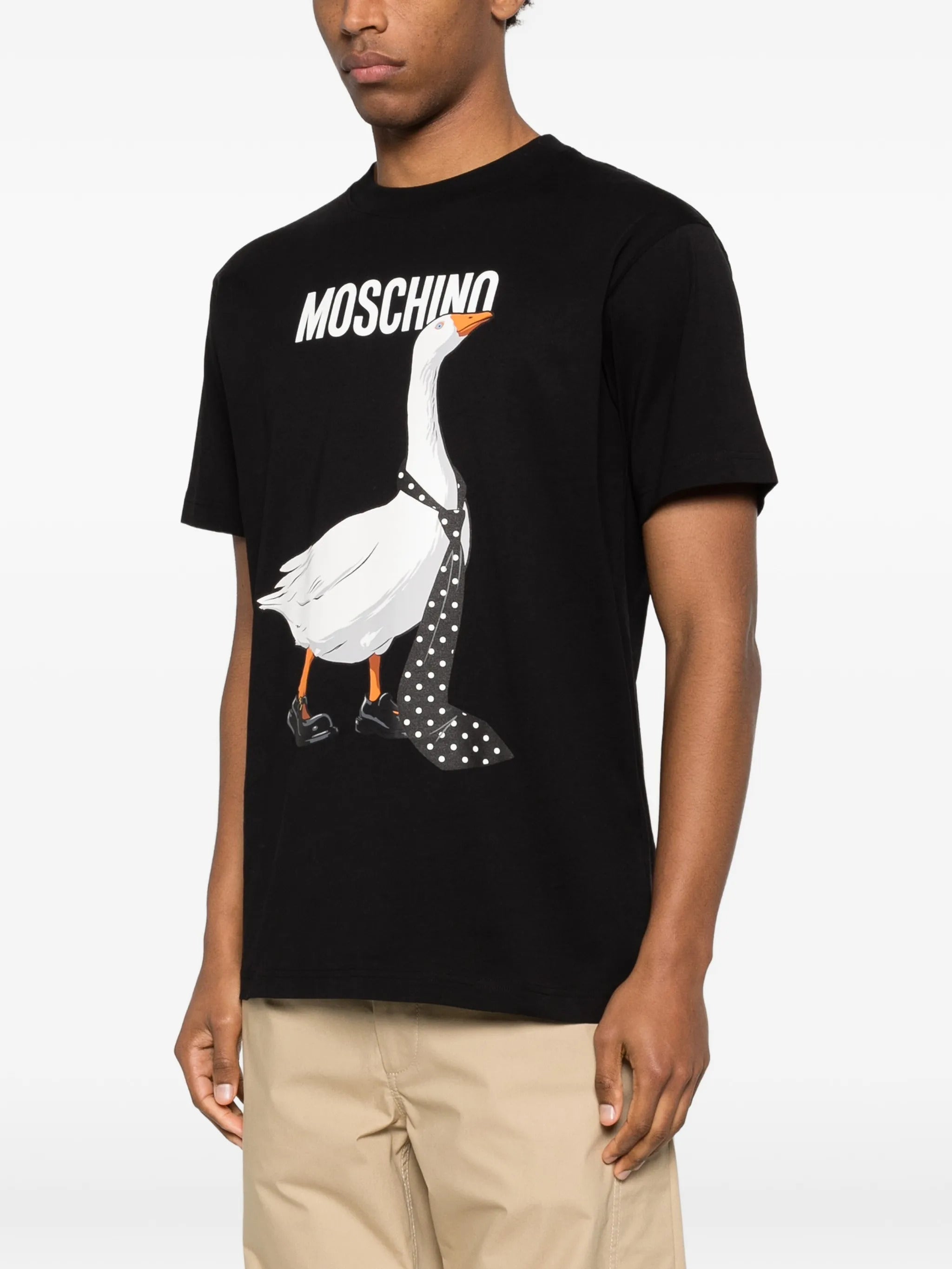 CAMISETA MOSCHINO ESTAMPADA