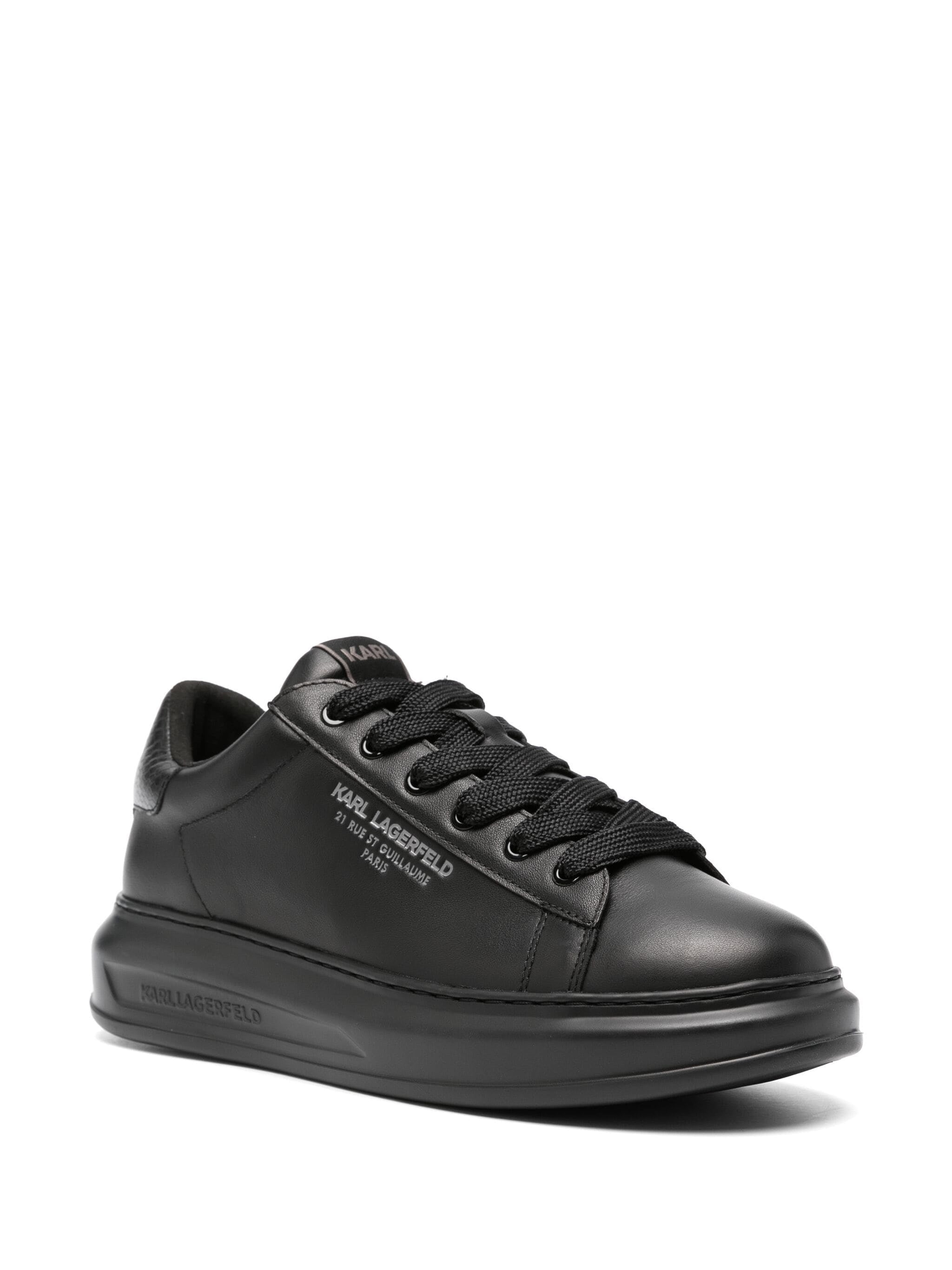 KARL LAGERFELD PYTHON TAB SNEAKERS