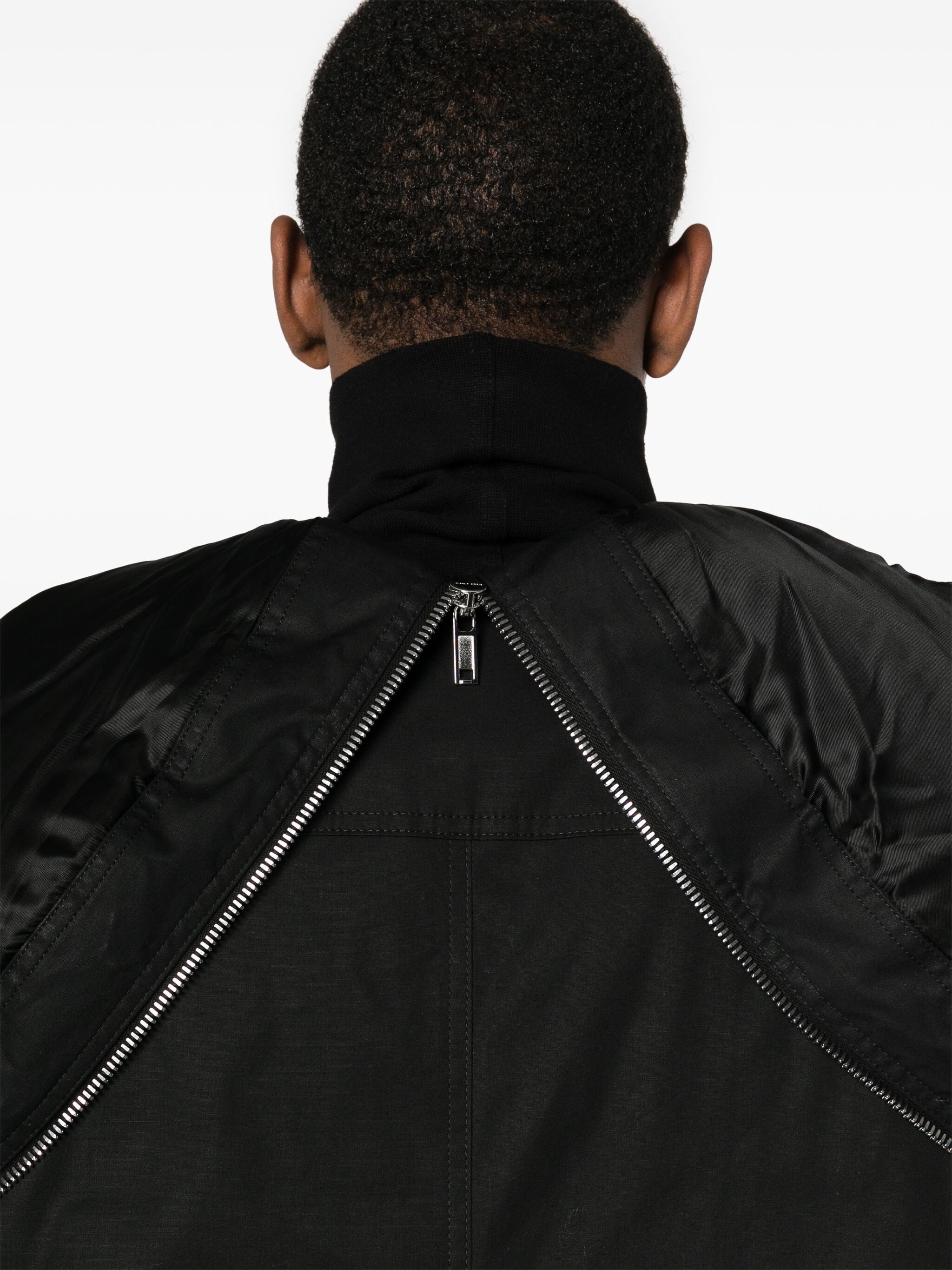 RICK OWENS HOODED PADDED COAT