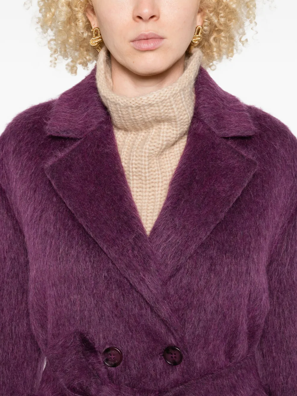 ABRIGO TWINSET BELTED