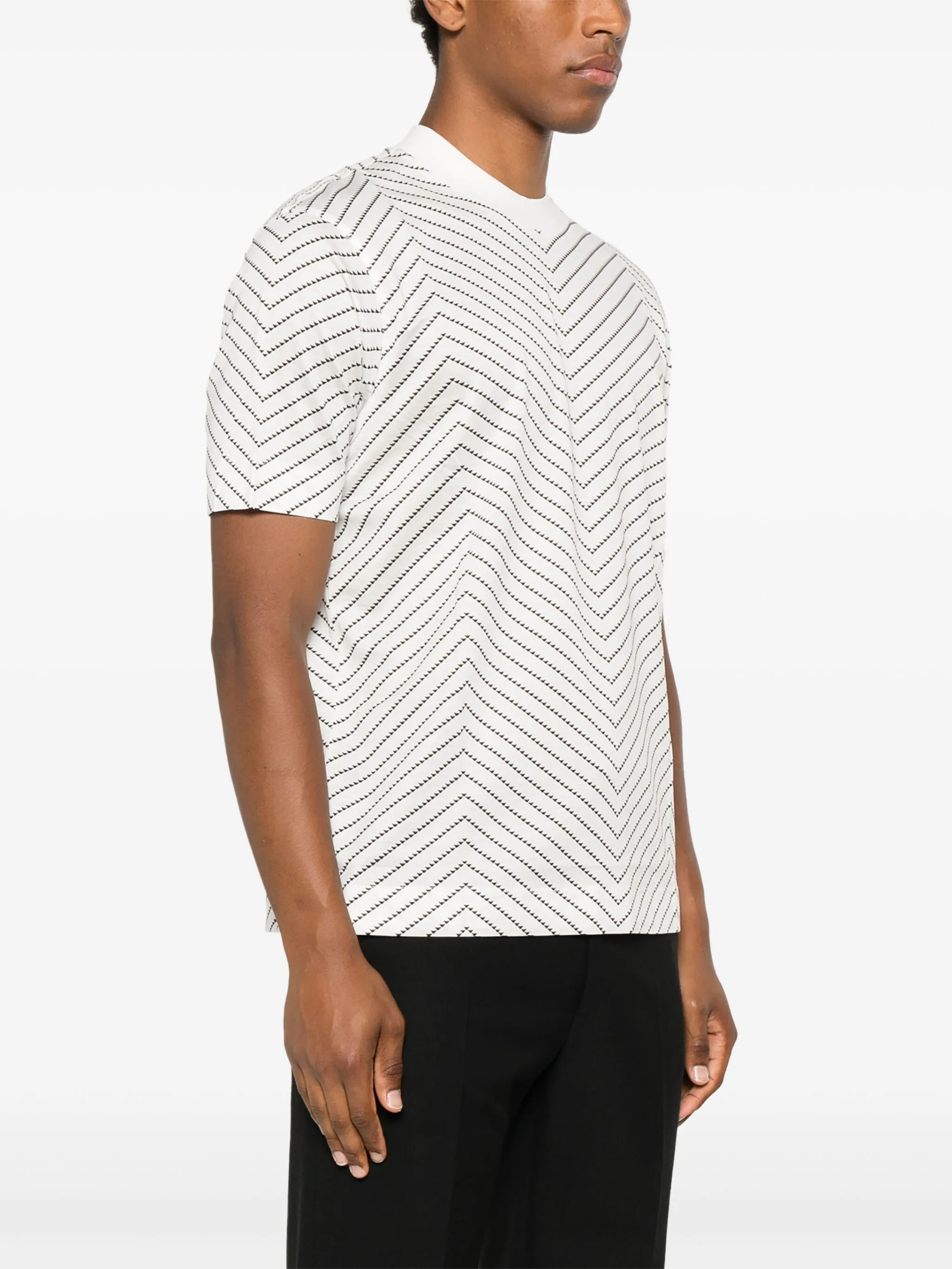 EMPORIO ARMANI LOGO-PRINT T-SHIRT