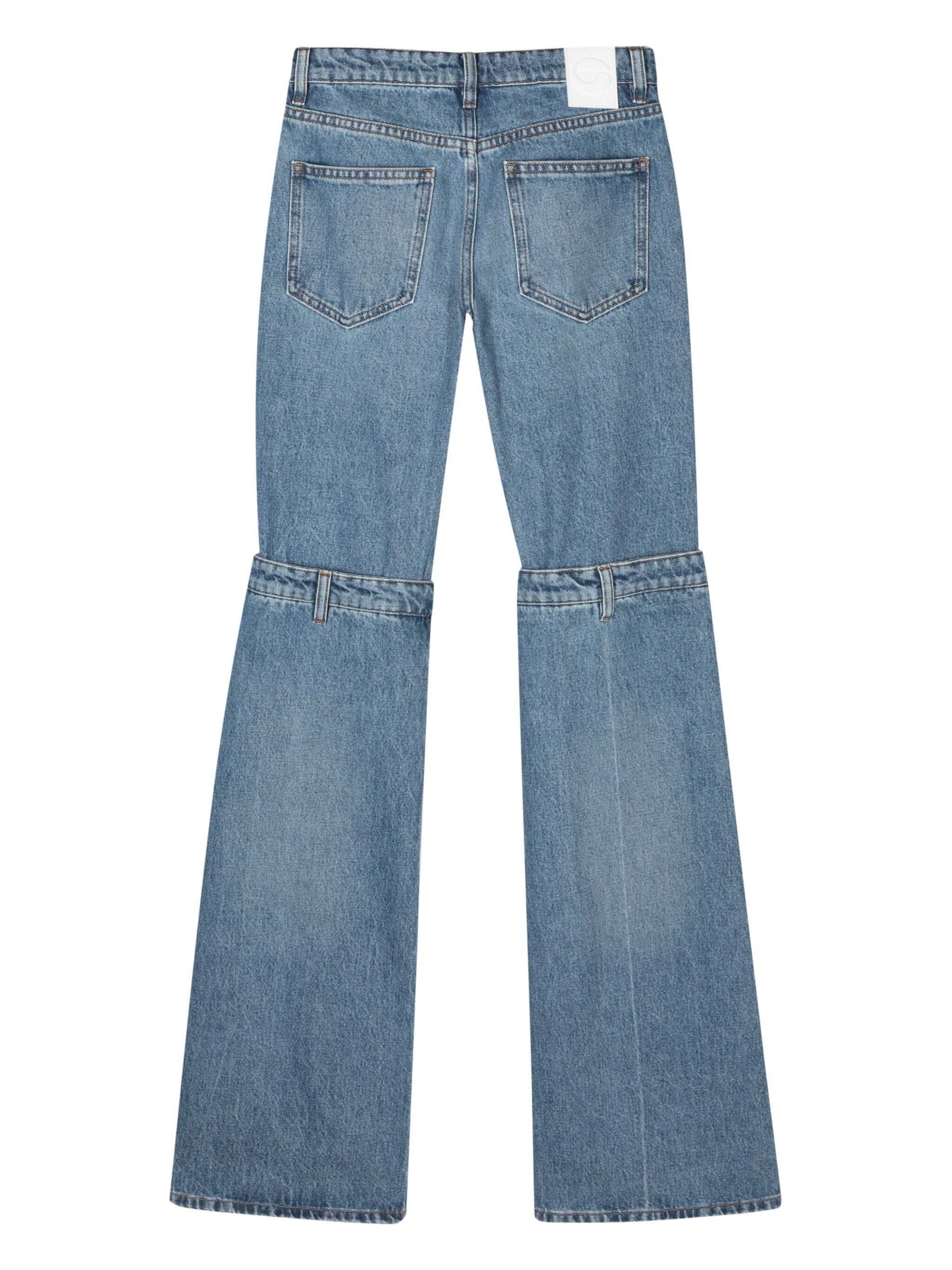 COPERNI MID-RISE WIDE LEG JEANS