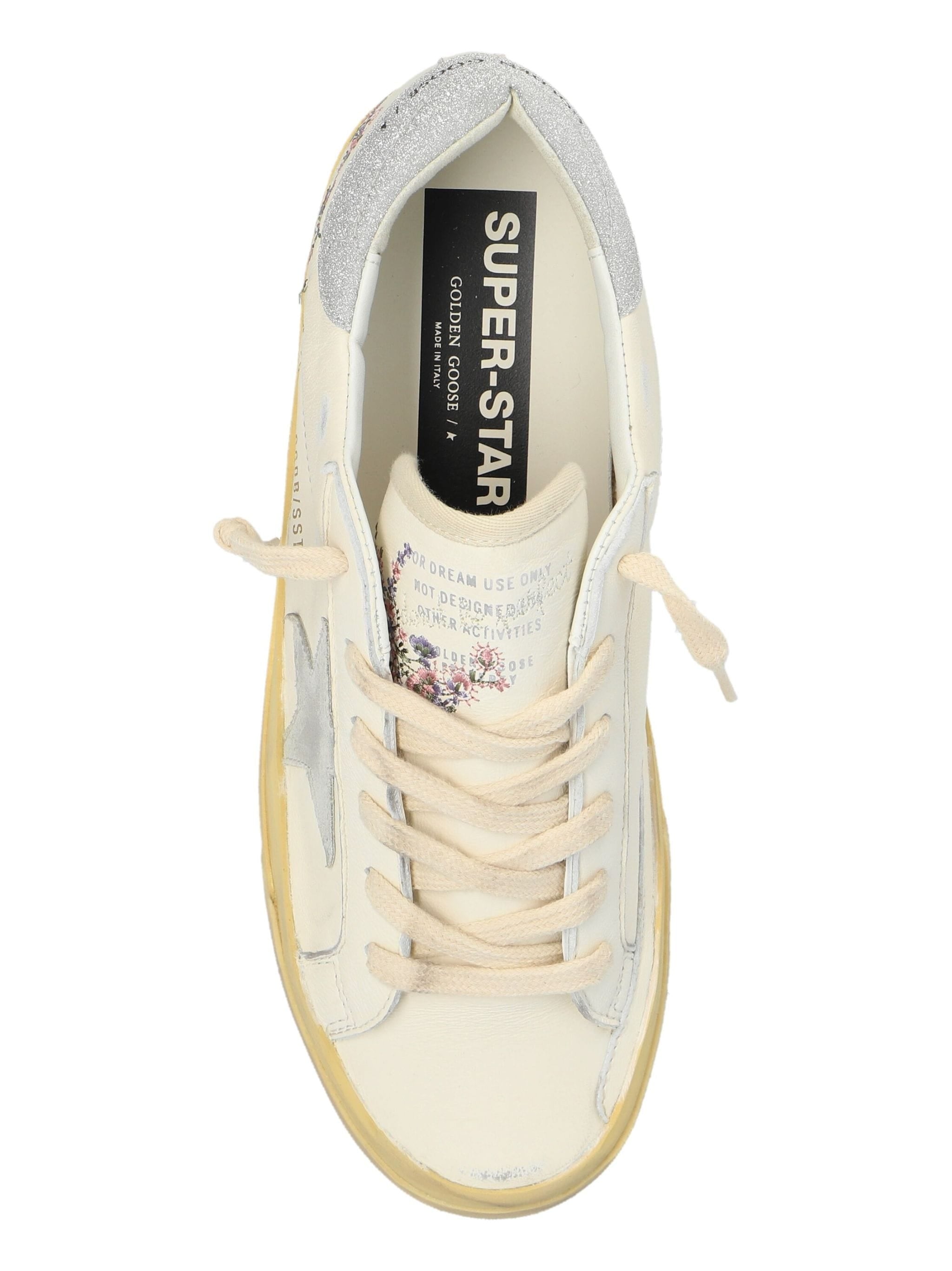 GOLDEN GOOSE SUPER STAR HIGH FOXING VCE SOLE TRAINERS