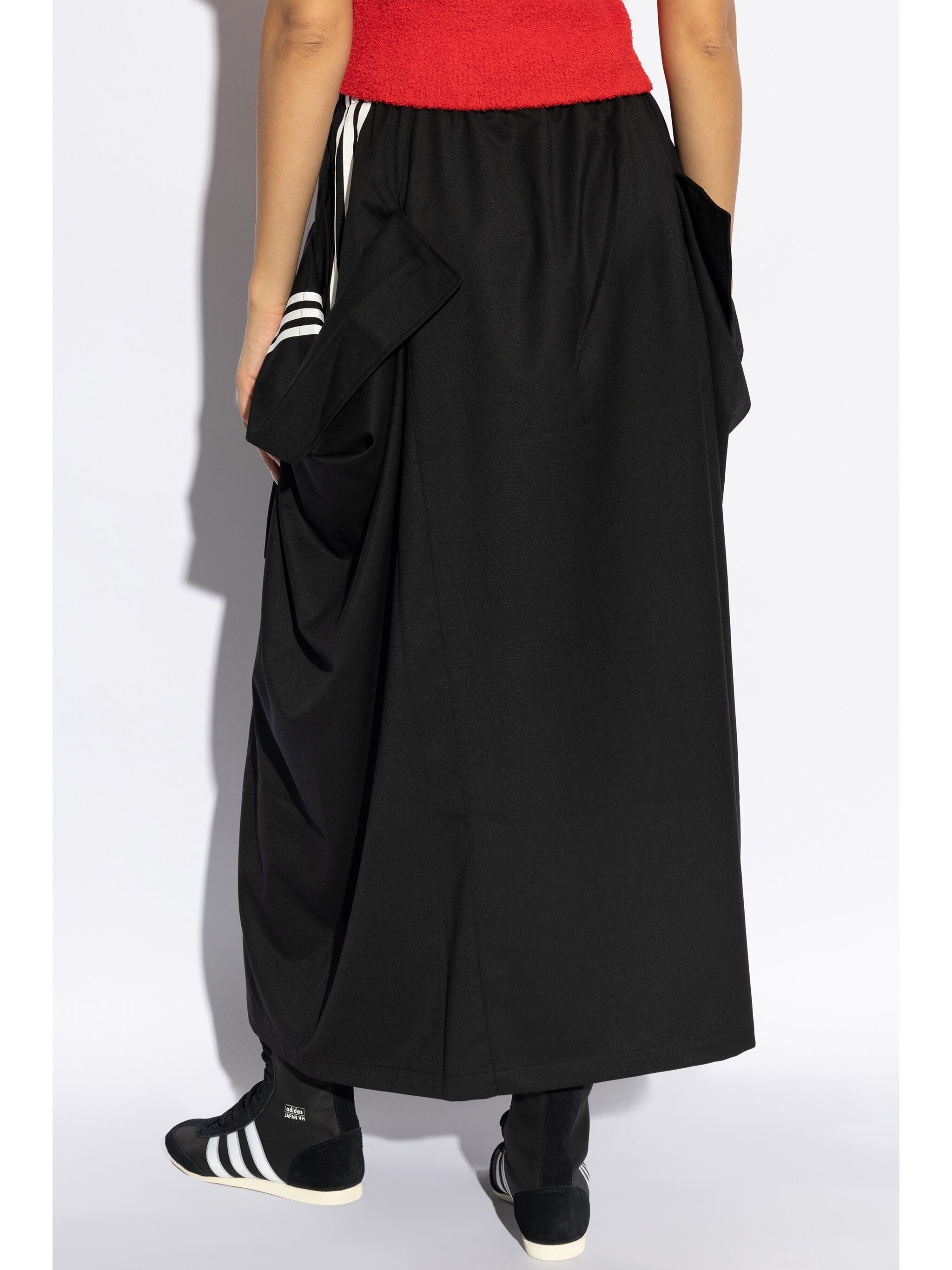 Y-3 REFINED RECYCLED-POLYESTER SKIRT