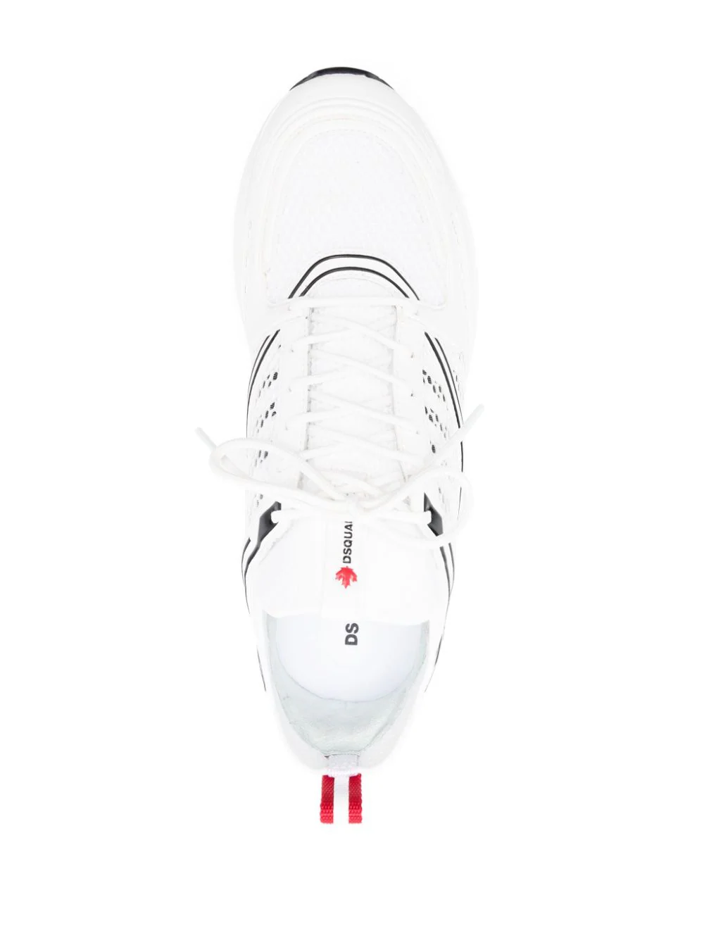 DSQUARED2 X DASH PANELLED LOW-TOP SNEAKERS