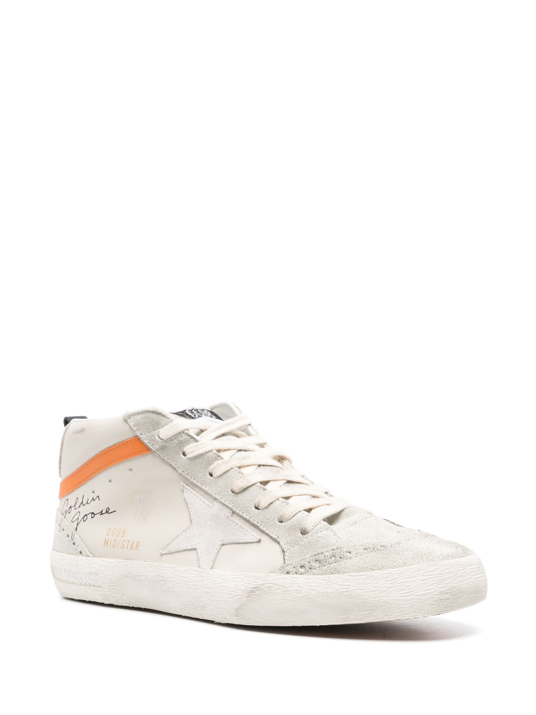 GOLDEN GOOSE MID STAR SNEAKERS