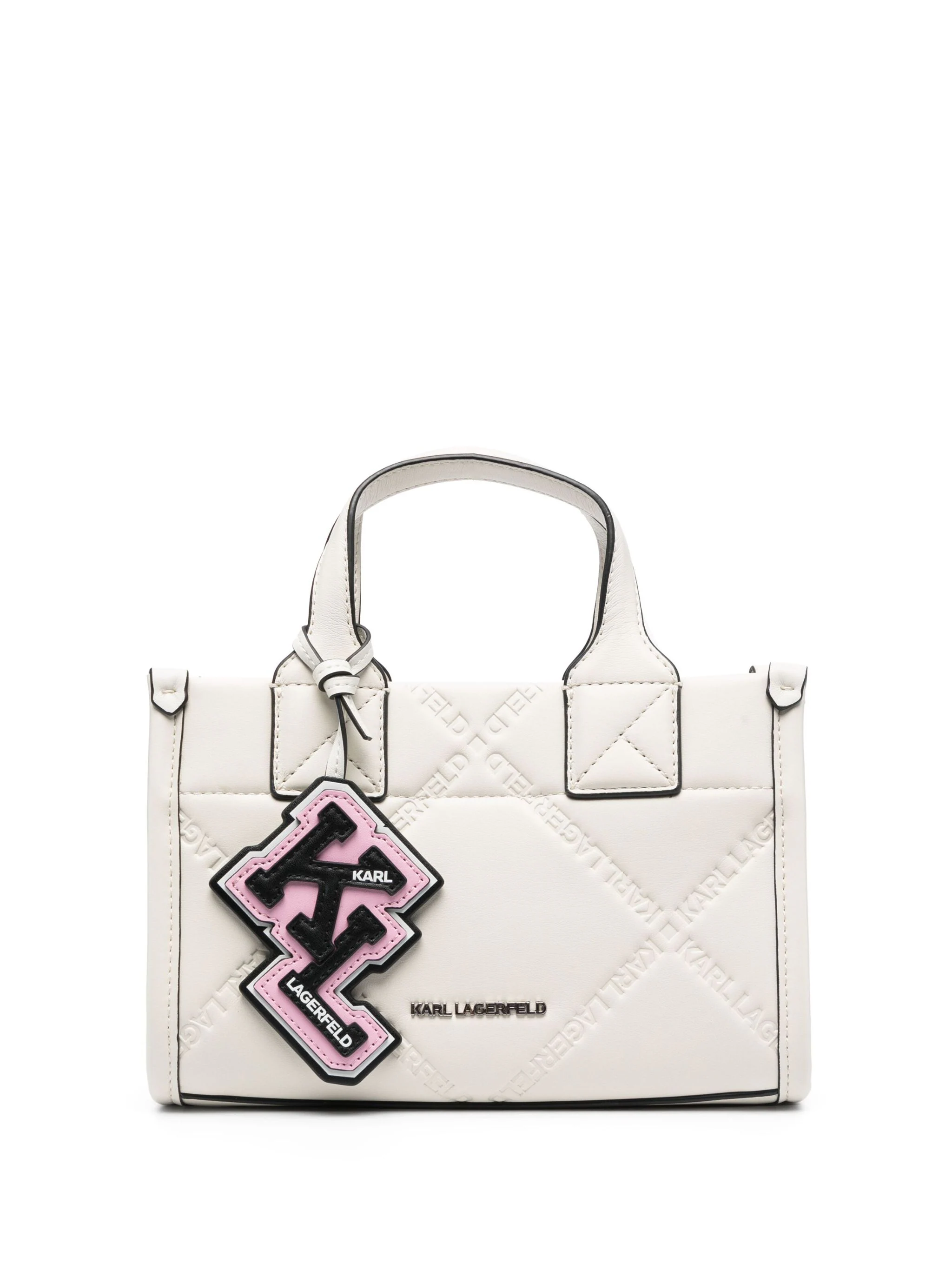 KARL LAGERFELD SMALL K/SKUARE TOTE BAG