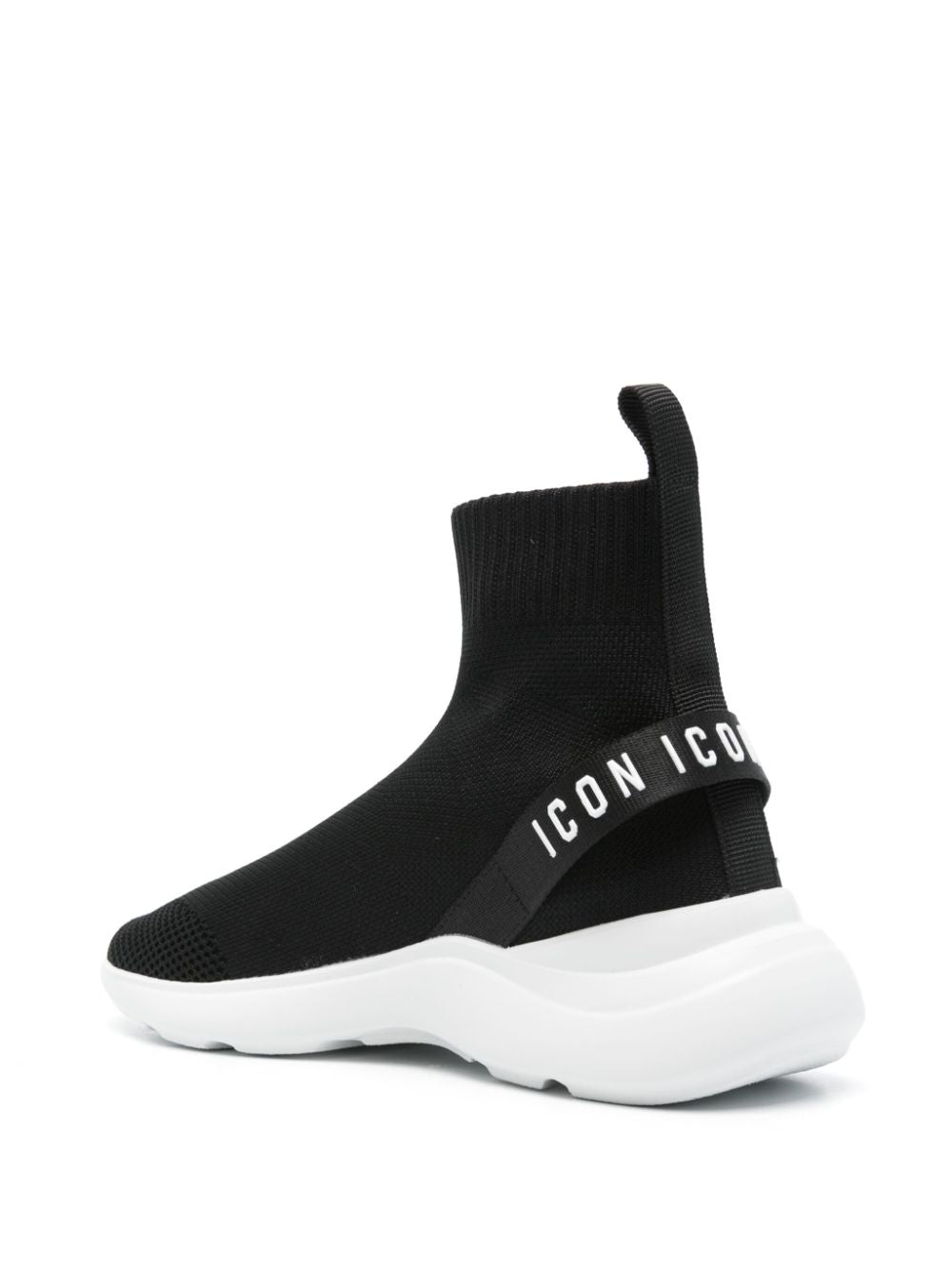 DSQUARED2 ICON FLY HIGH-TOP SNEAKERS