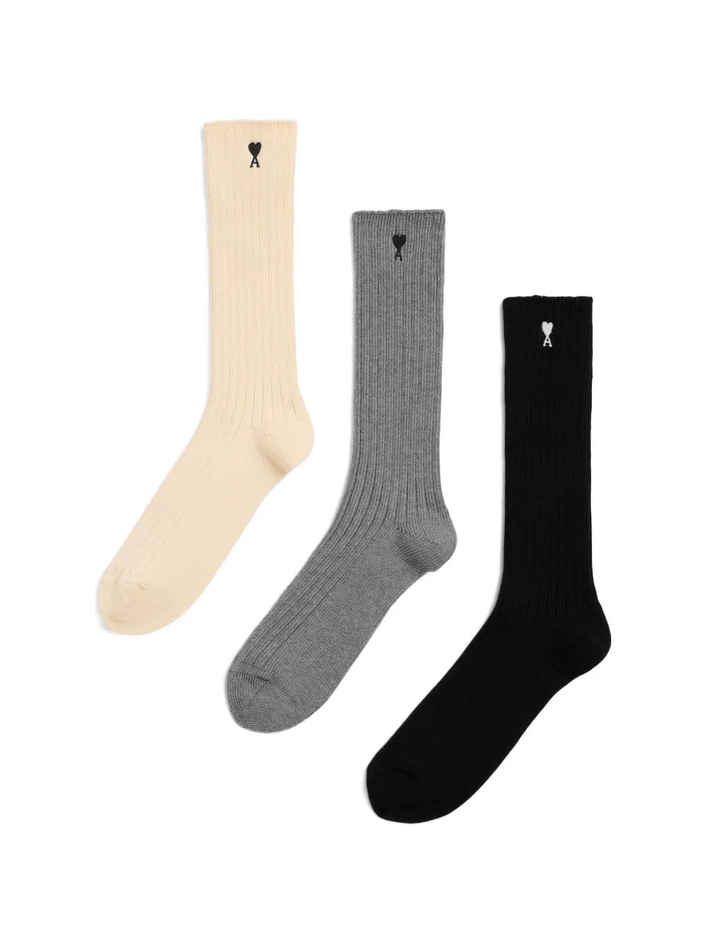 CALCETINES AMI PARIS PACK 3
