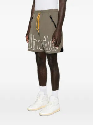 SHORTS RHUDE LOGO