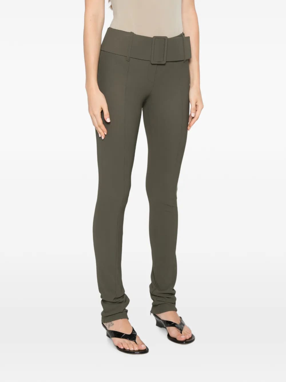 PANTALONES PATRIZIA PEPE CINTURÓN