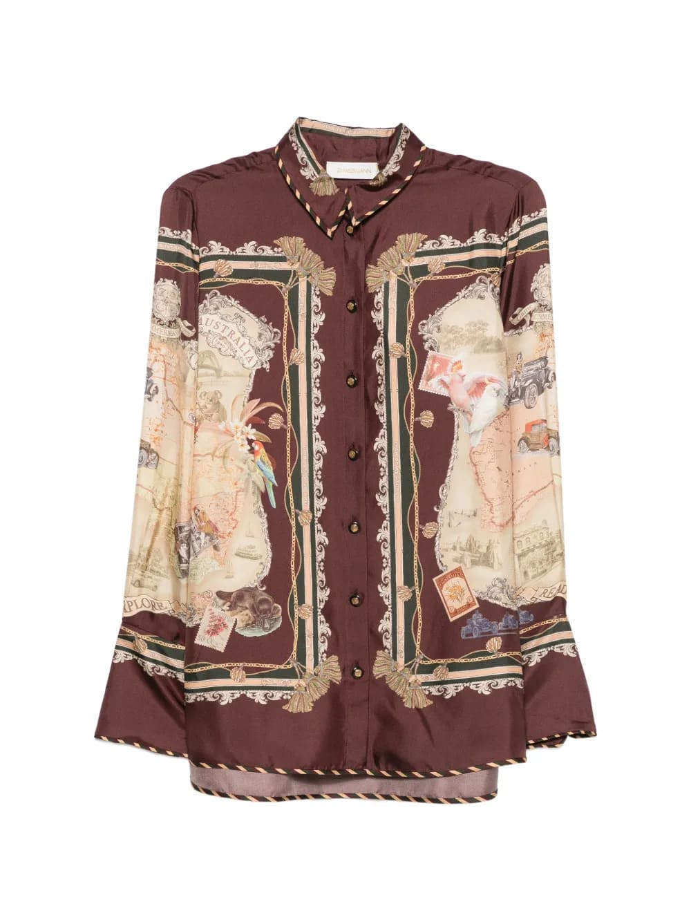 CAMISA ZIMMERMANN ESTAMPADA