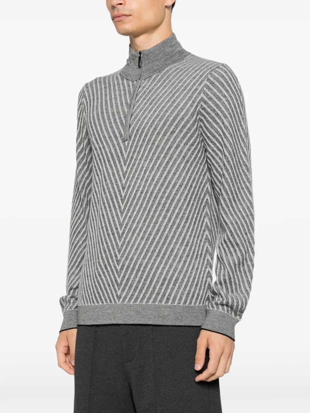 JERSEY EMPORIO ARMANI CHEVRON
