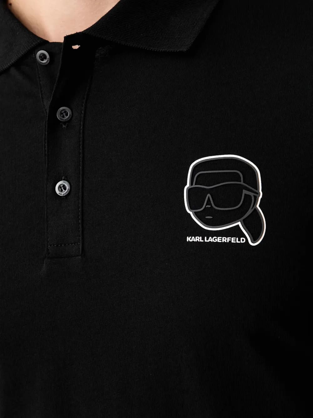 POLO KARL LAGERFELD LOGO