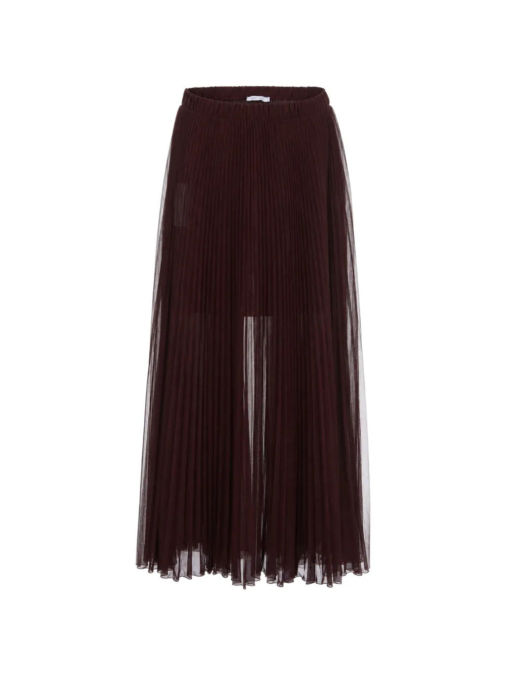FALDA PATRIZIA PEPE SEMI-TRANSPARENTE
