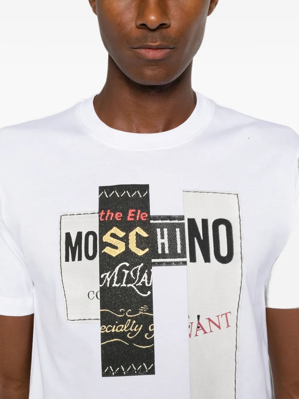 CAMISETA MOSCHINO LOGO
