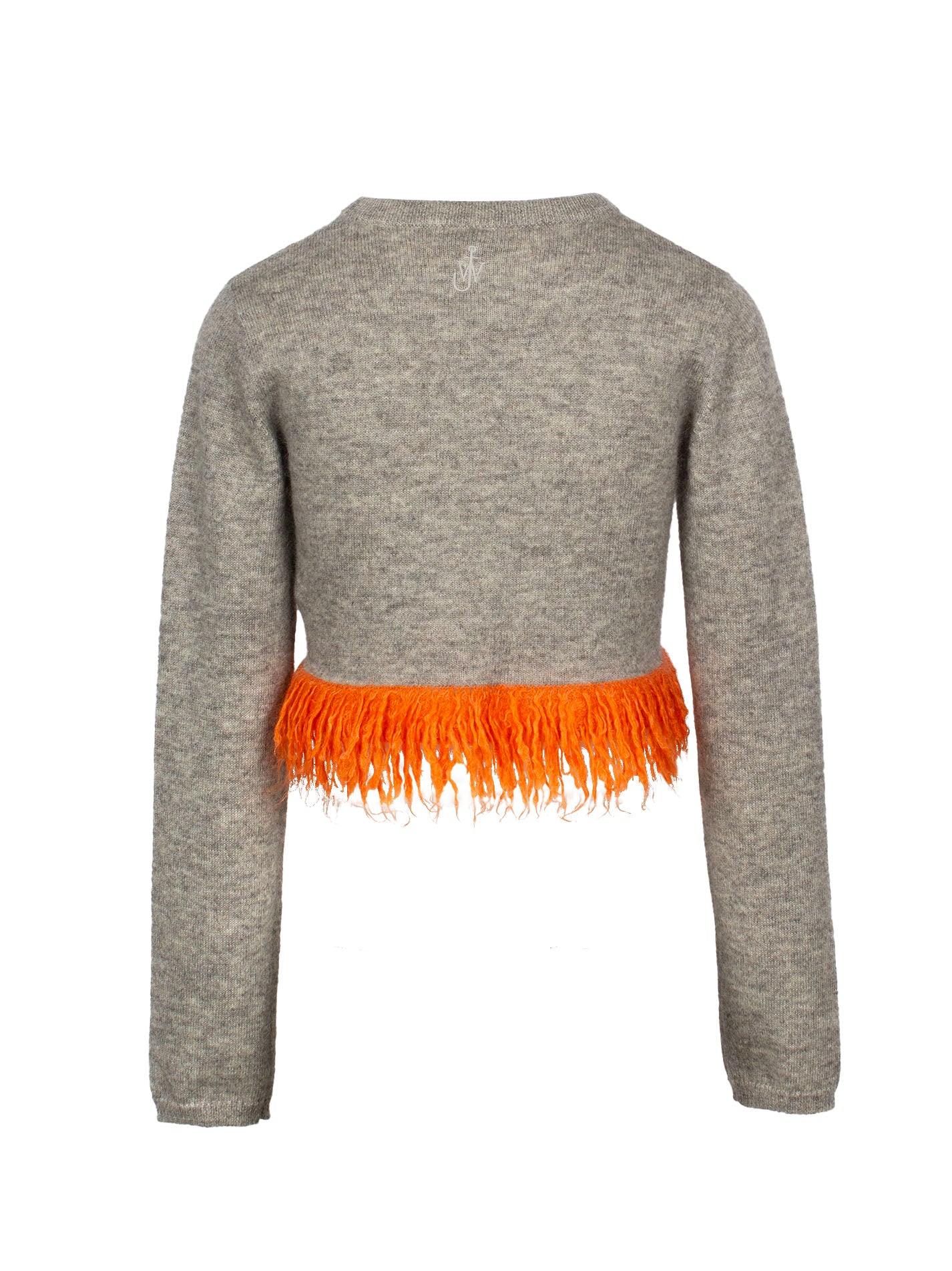 JW ANDERSON FRINGED-HEM KNITTED JUMPER