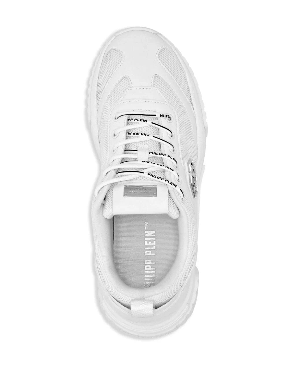 PHILIPP PLEIN PREDATOR LOGO-PLAQUE SNEAKERS