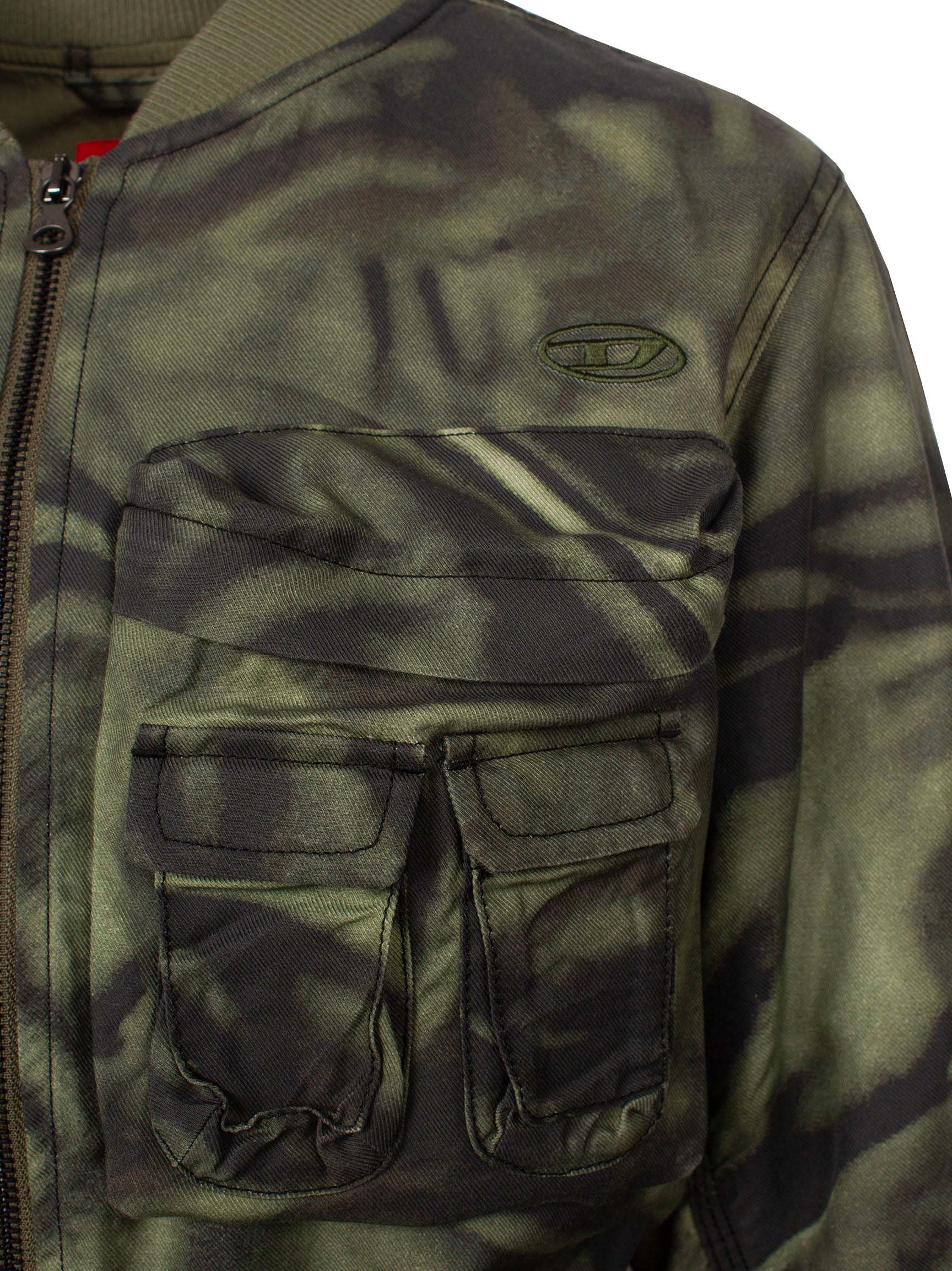 DIESEL G-KHLOW ZIP-UP BOMBER JACKET