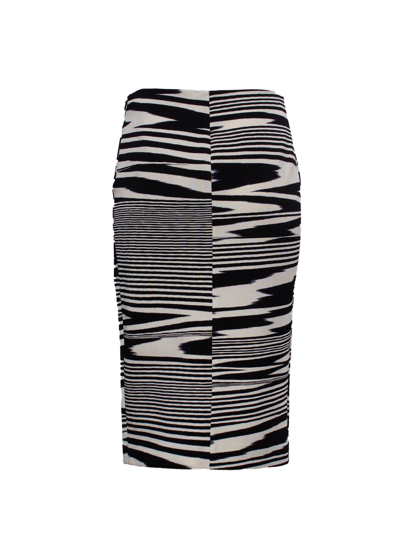 MISSONI STRETCH ABSTRACT-PATTERN MIDI SKIRT