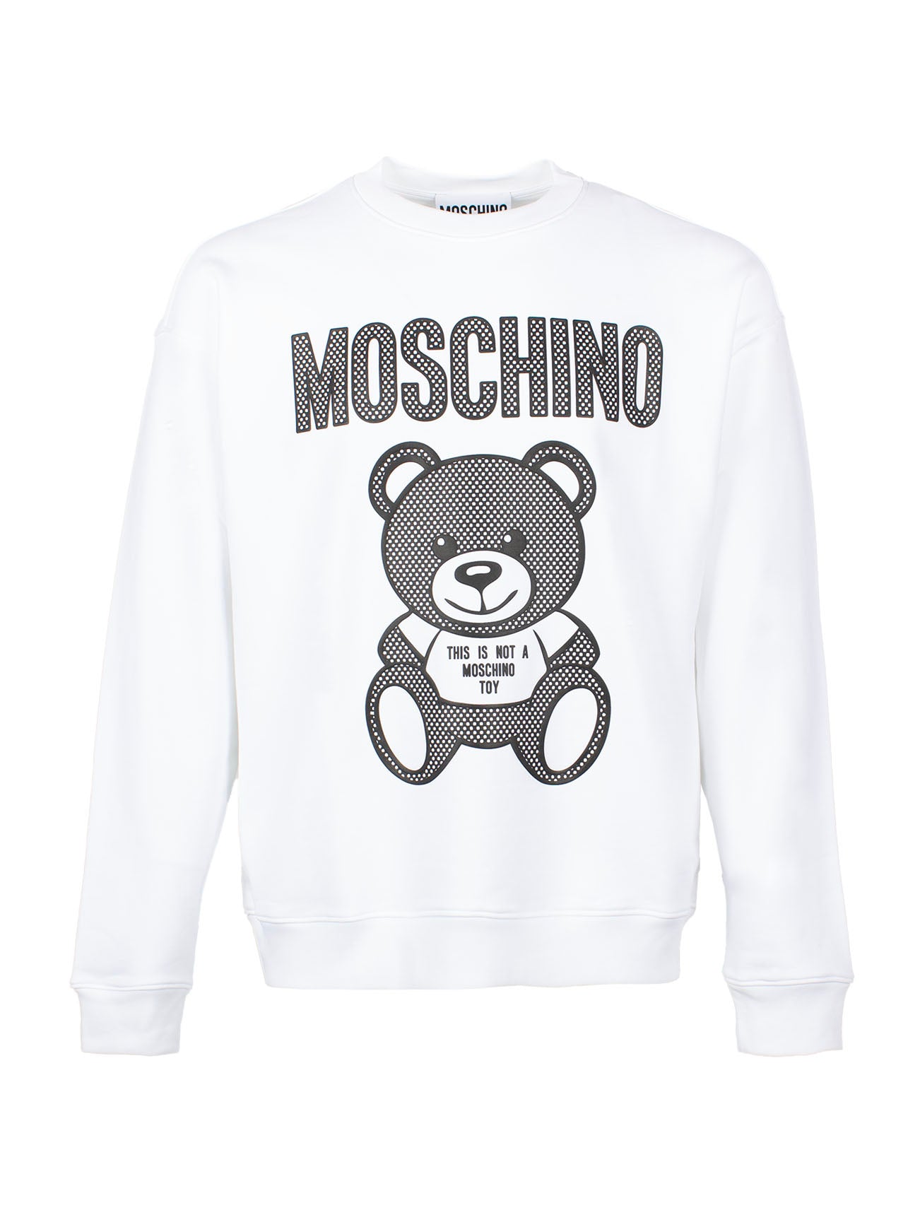 MOSCHINO TEDDY BEAR LOGO-PRINT SWEATSHIRT