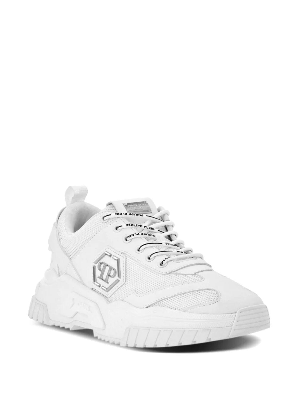 PHILIPP PLEIN PREDATOR LOGO-PLAQUE SNEAKERS