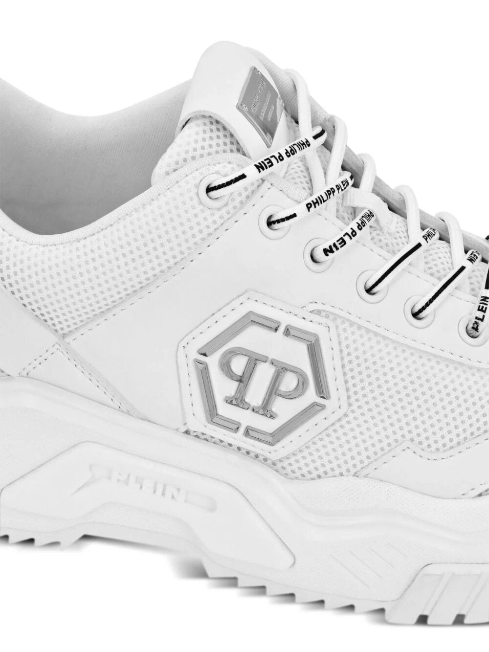 PHILIPP PLEIN PREDATOR LOGO-PLAQUE SNEAKERS