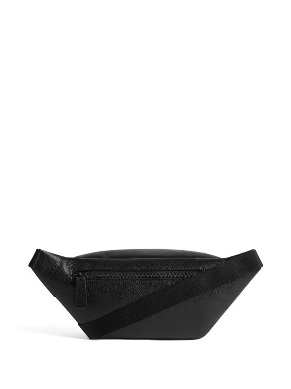 DSQUARED2 LOGO-PRINT LEATHER BELT BAG