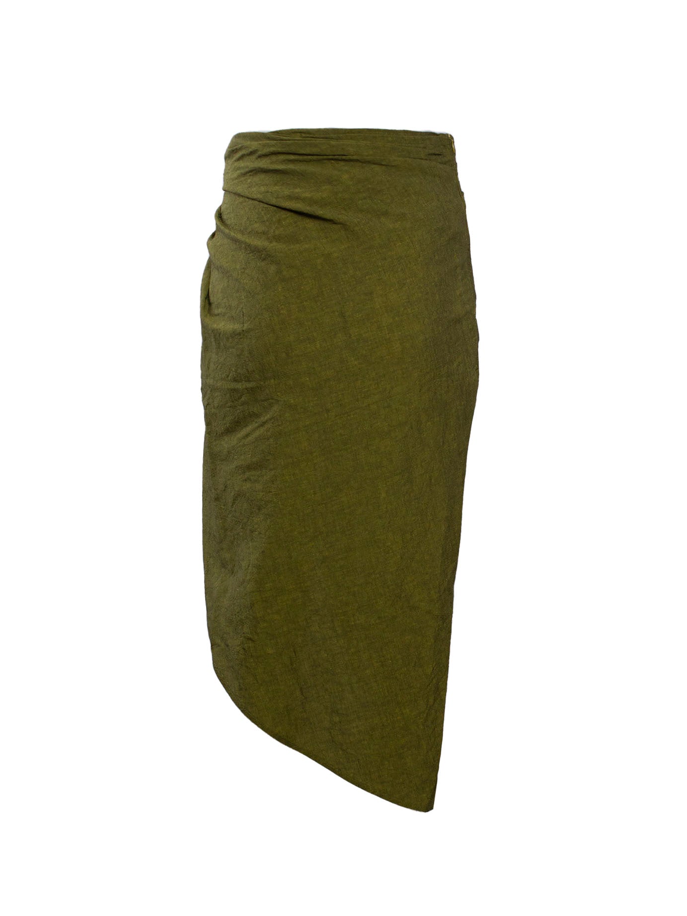 GAUGE81 PAITA DRAPED MIDI SKIRT