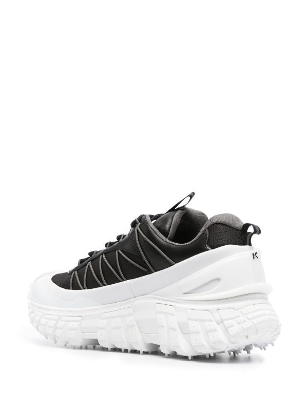 KARL LAGERFELD K/TRAIL KROSS LEATHER SNEAKERS