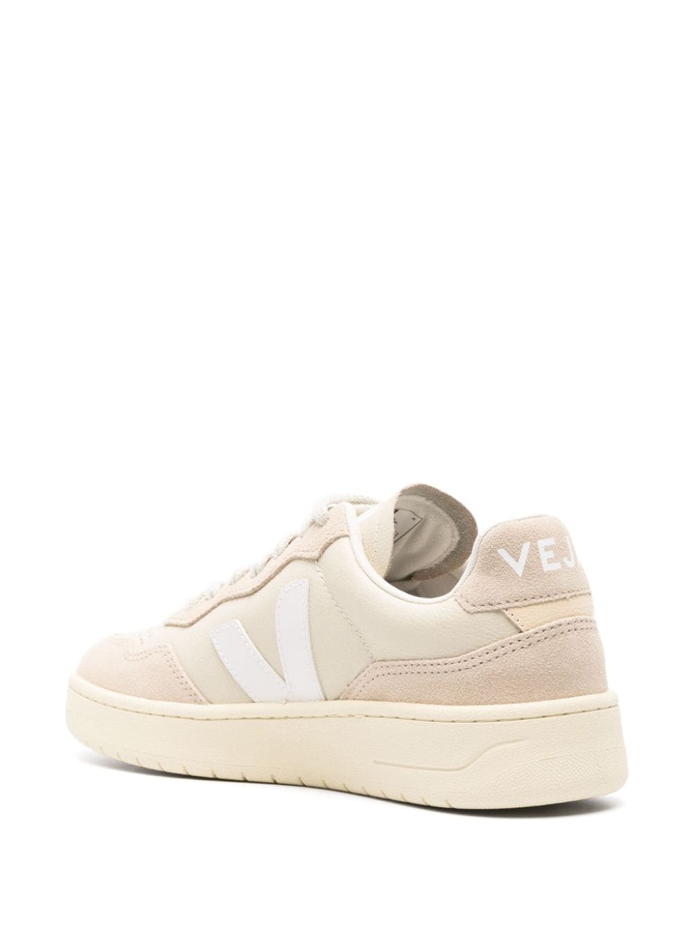 VEJA V-90 LEATHER SNEAKERS