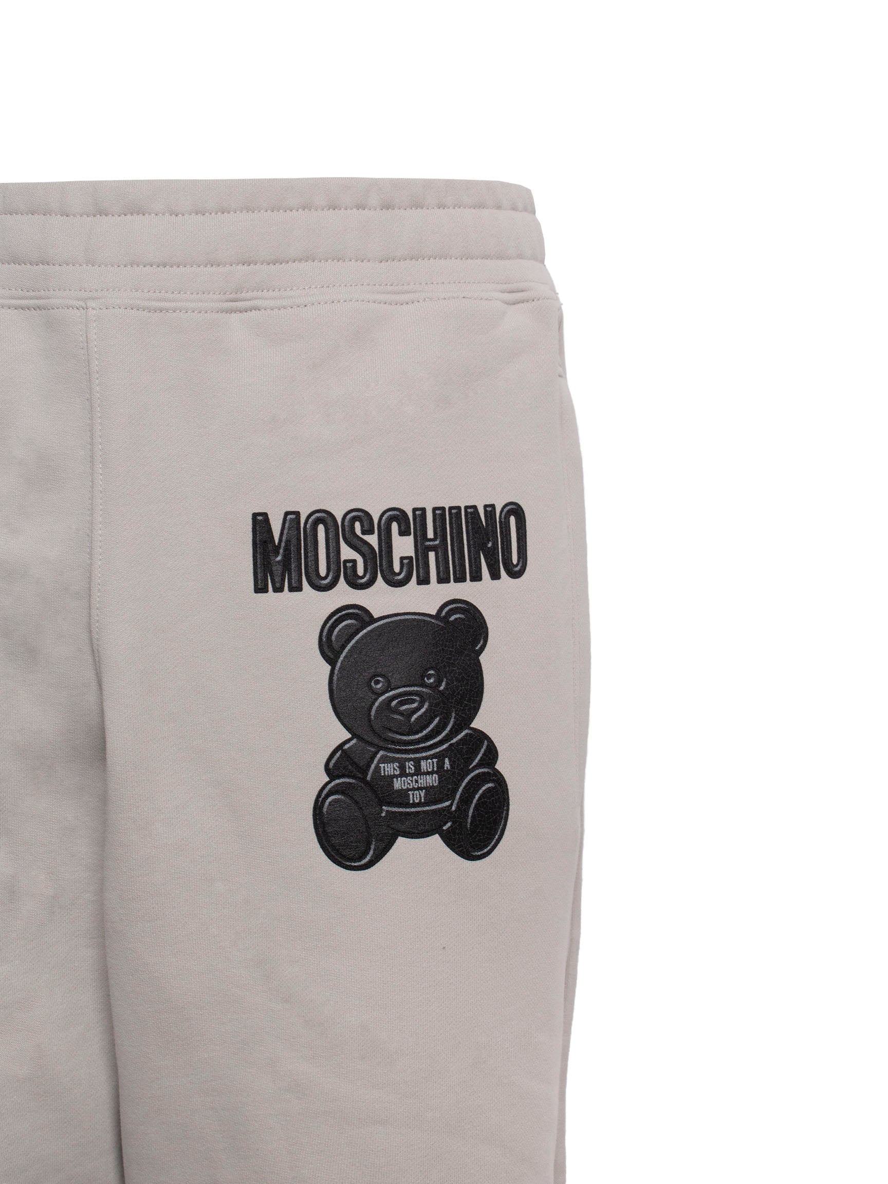 MOSCHINO TEDDY BEAR-PRINT ORGANIC-COTTON TRACK PANTS