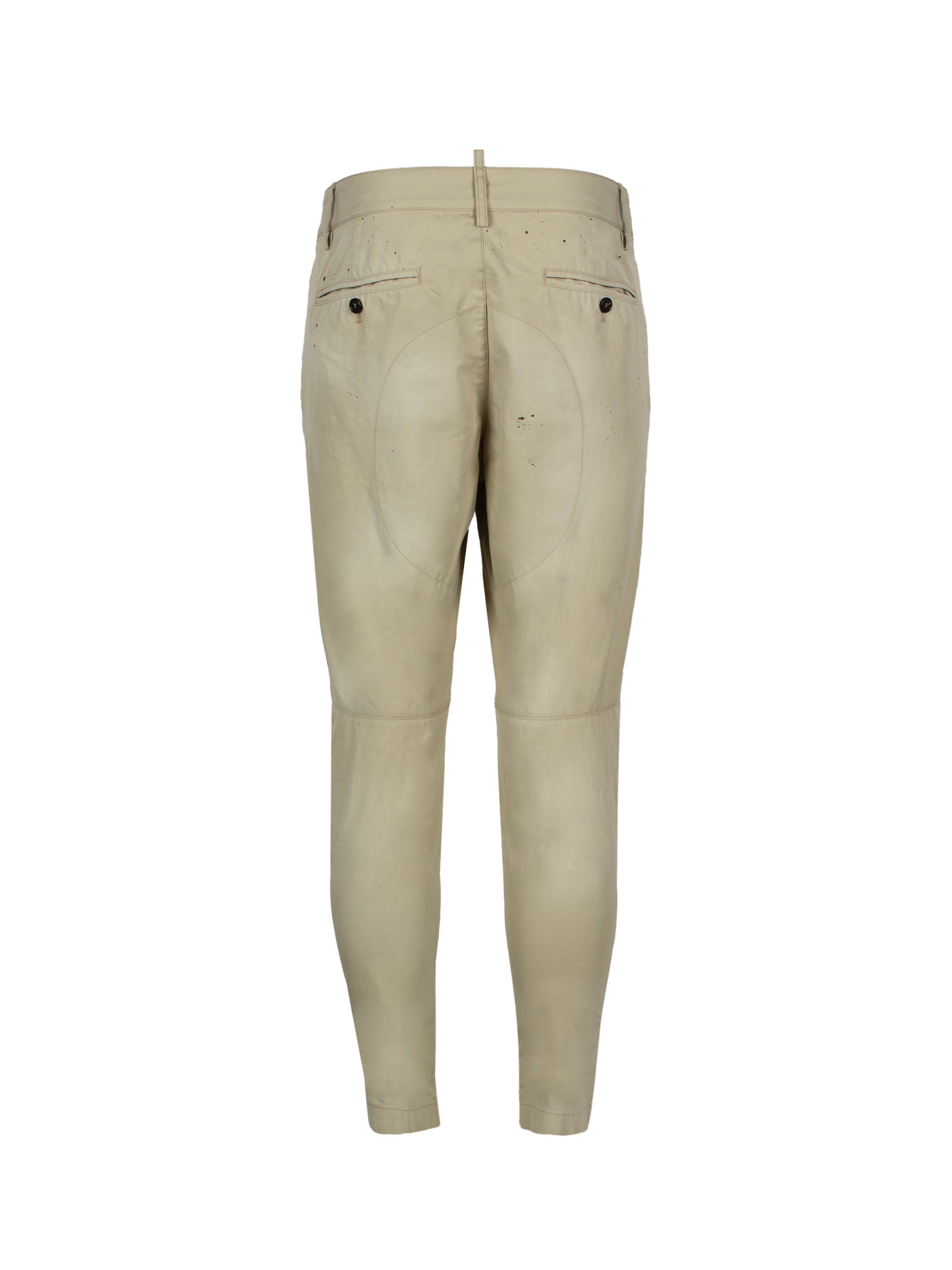 DSQUARED2 SEXY COTTON CHINO TROUSERS