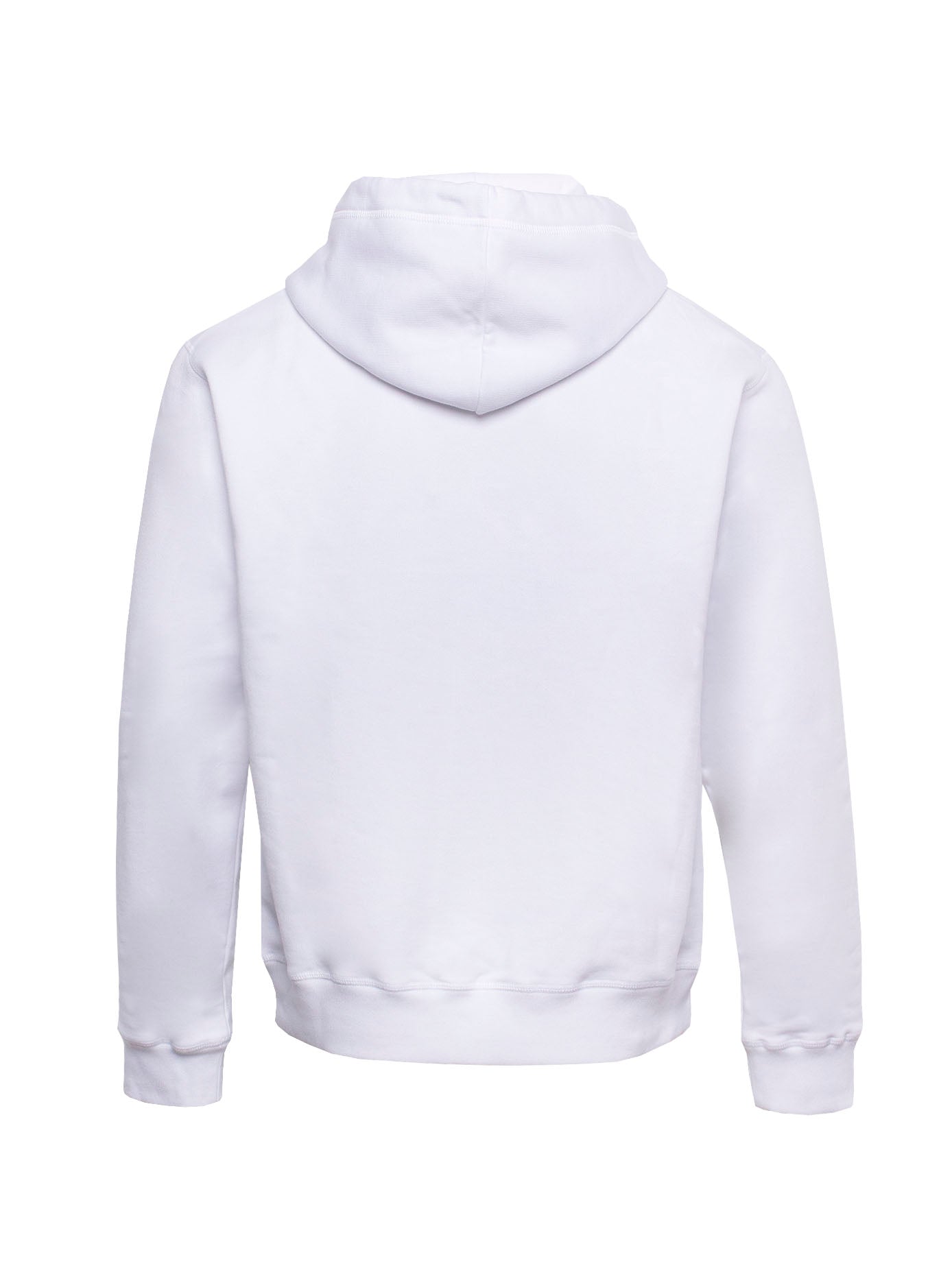 DSQUARED2 SIGNATURE ICON-MOTIF COTTON HOODIE