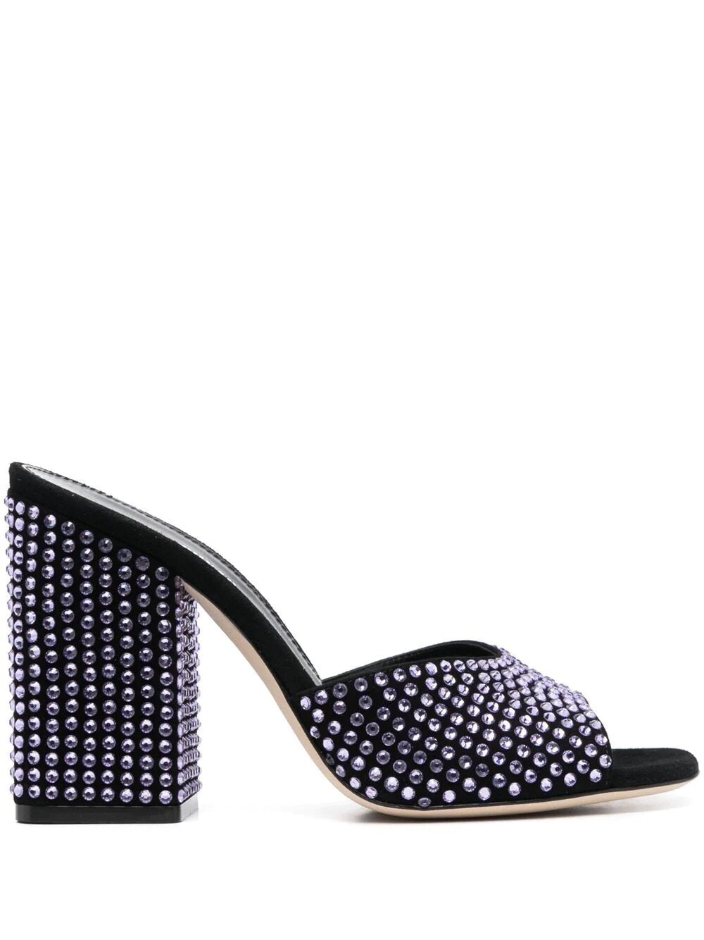 PARIS TEXAS CRYSTAL-EMBELLISHED 105MM MULES