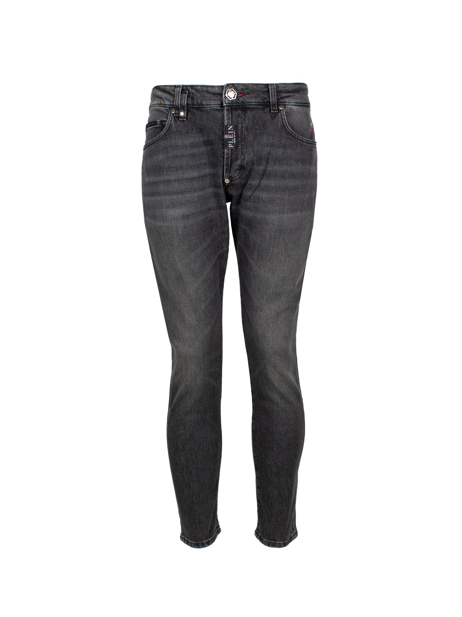 PHILIPP PLEIN MID-RISE SKINNY JEANS