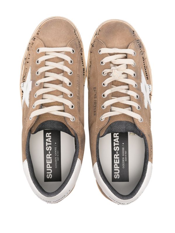 GOLDEN GOOSE SUPER STAR SUEDE SNEAKERS