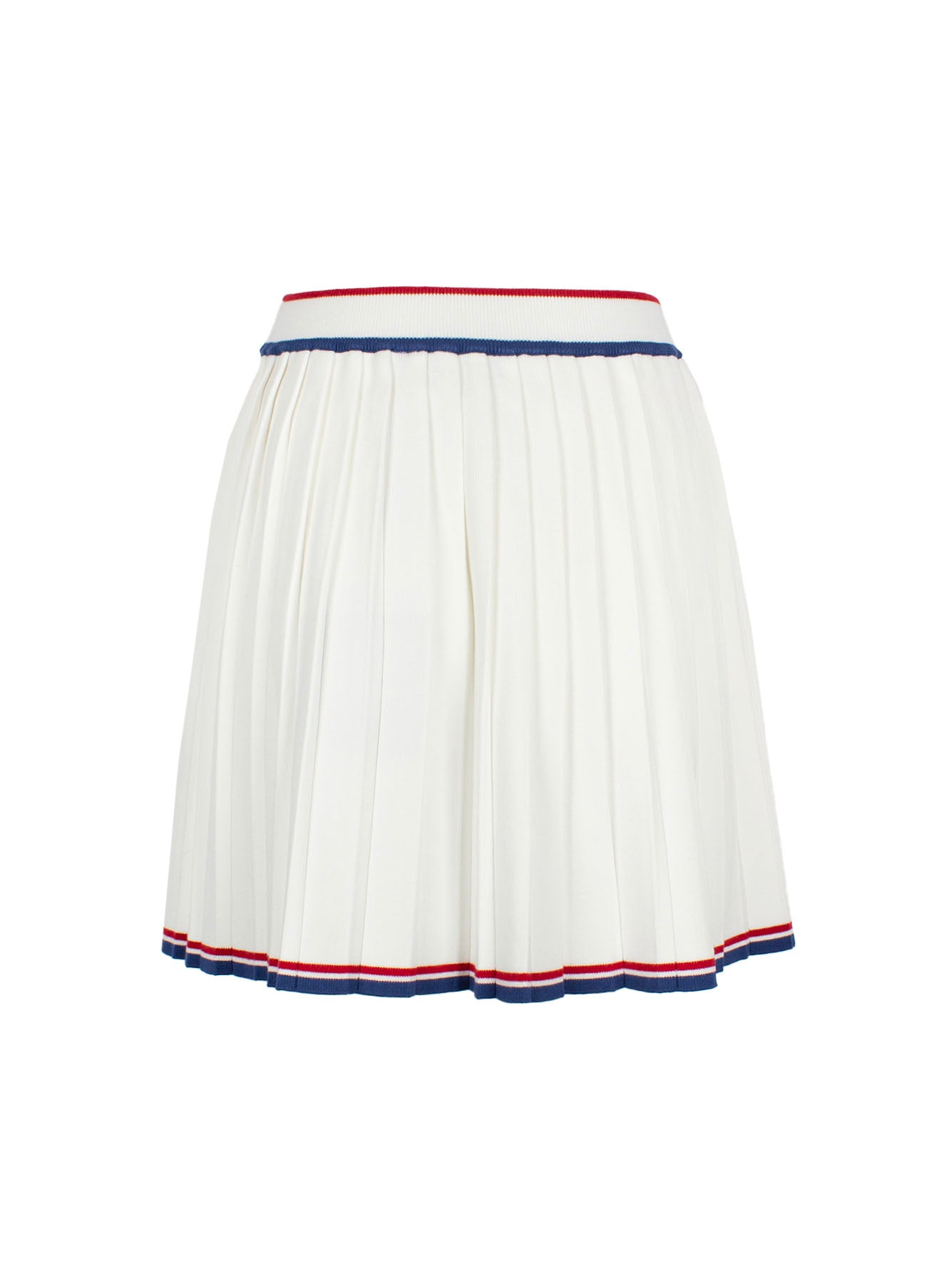 GCDS PLEATED KNIT SKIRT