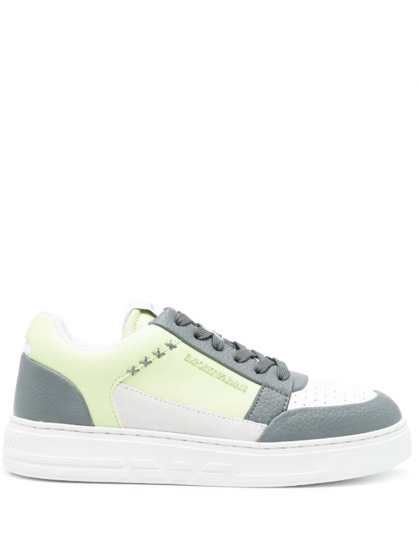 EMPORIO ARMANI ASV REGENERATED LEATHER SNEAKERS