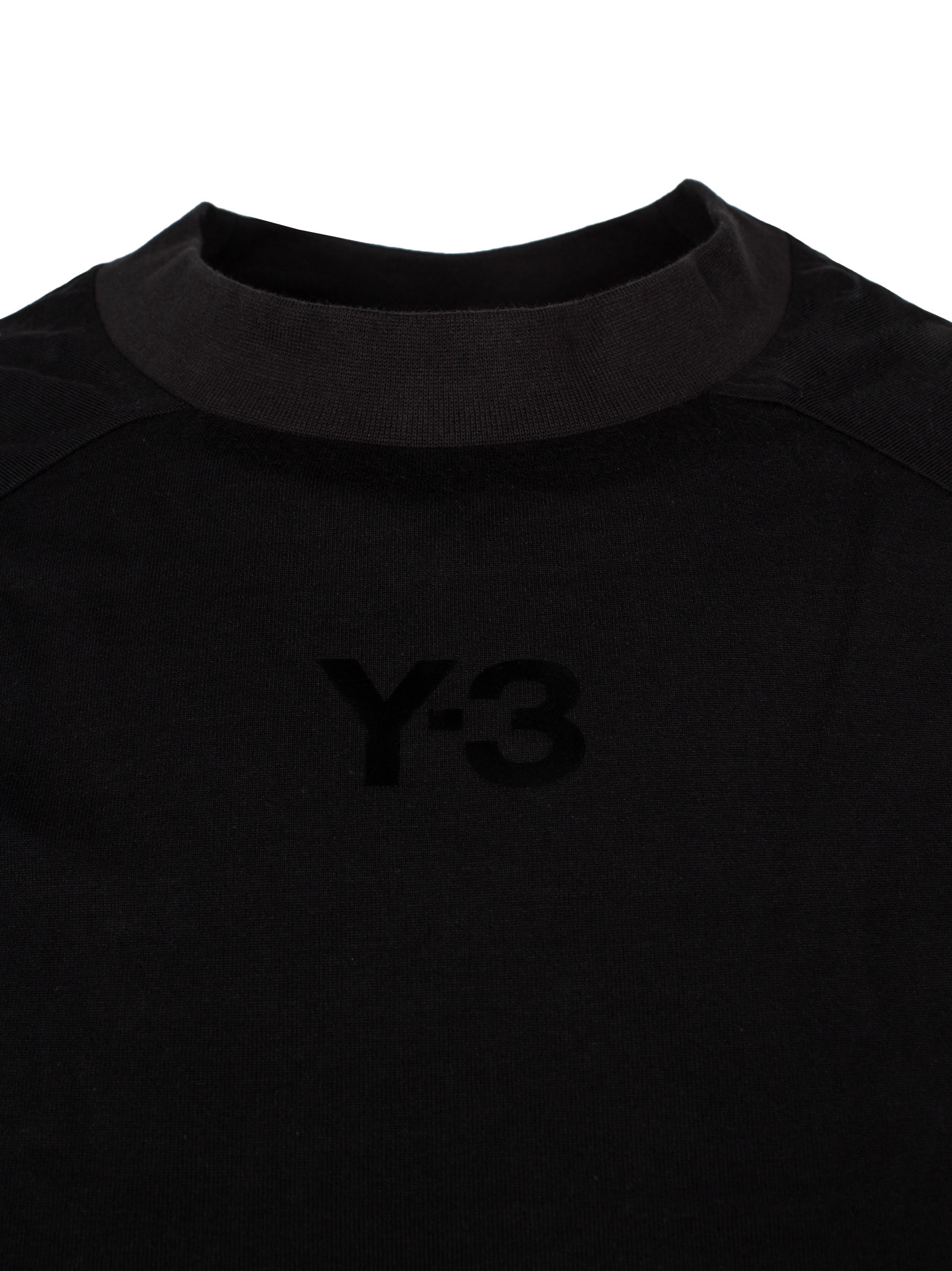 Y-3 LOGO-STAMP MINI DRESS