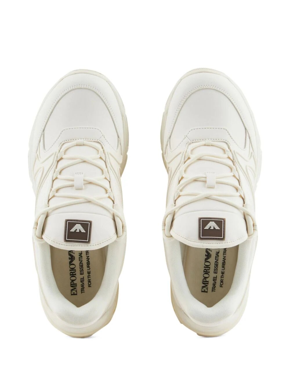 EMPORIO ARMANI PANELLED CHUNKY SNEAKERS