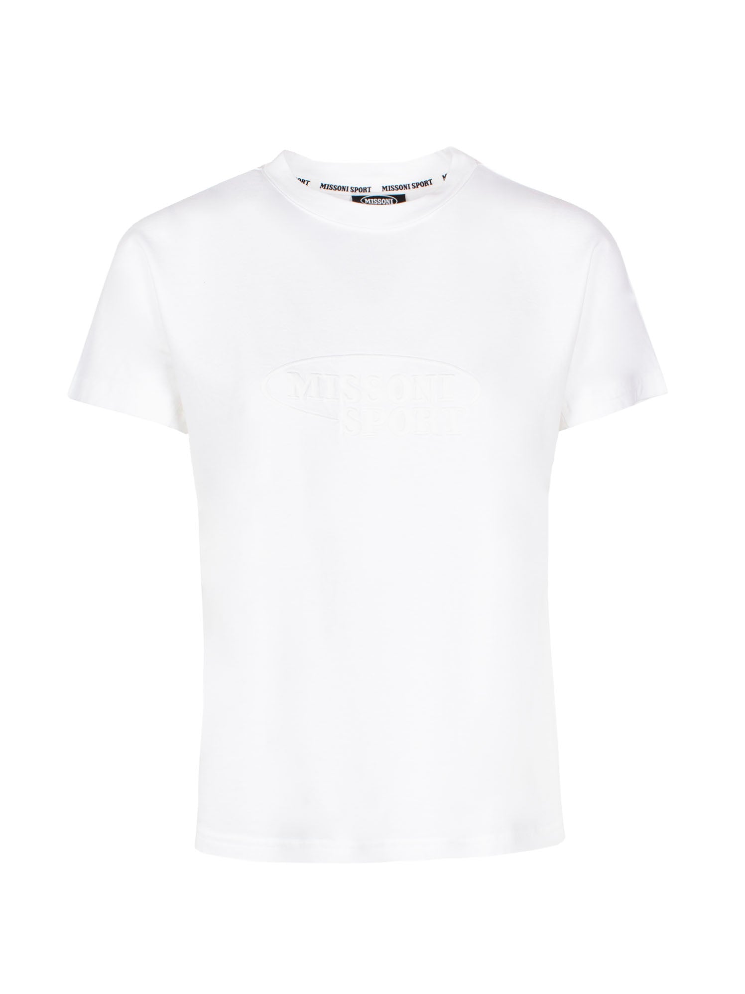 MISSONI EMBROIDERED-LOGO COTTON T-SHIRT