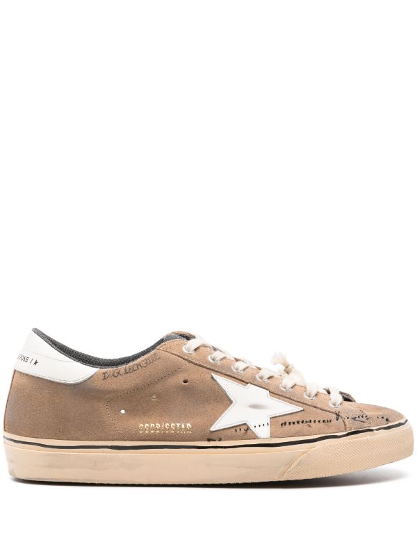 GOLDEN GOOSE SUPER STAR SUEDE SNEAKERS